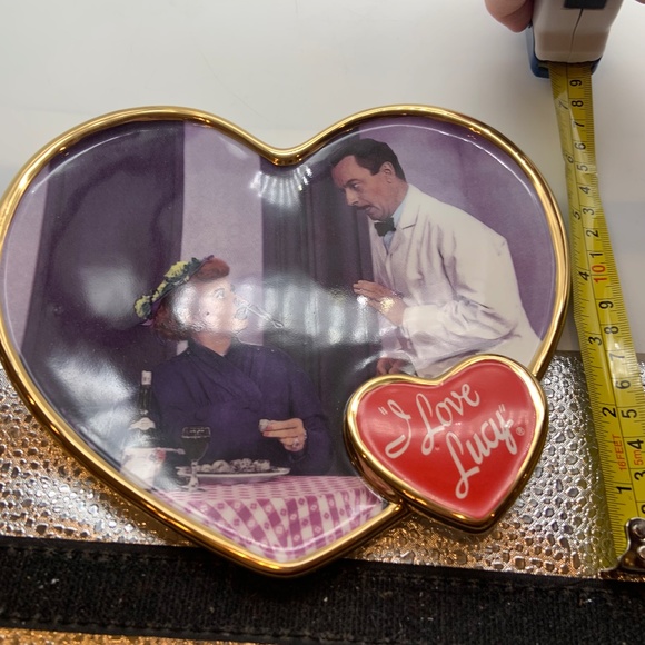 RARE VTG I Love Lucy Paris at Last Collectors Plate Vandor New in Original Box! - Picture 8 of 16